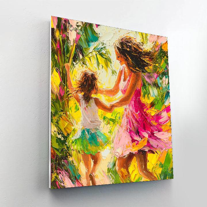 Dance Of Joy Number Painting