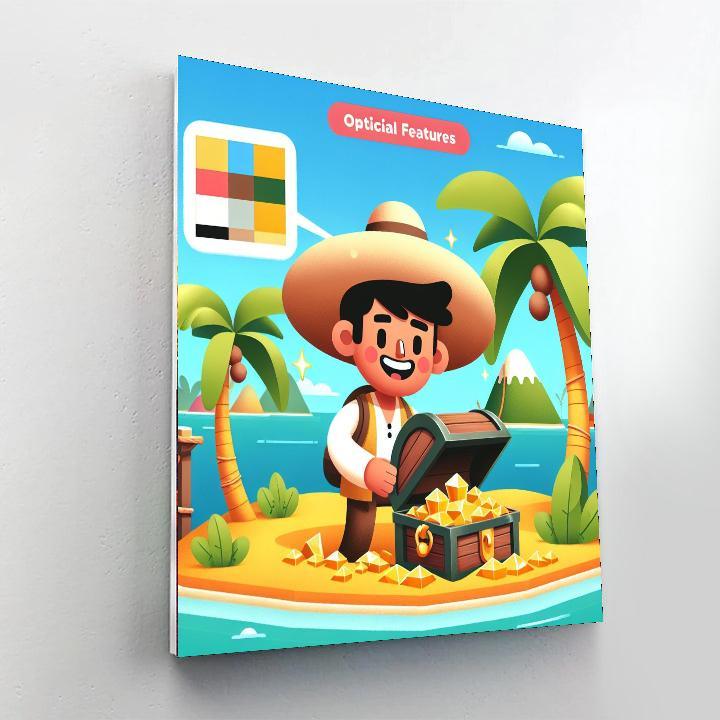 Island Adventure Quest Paint By Numbers Kits