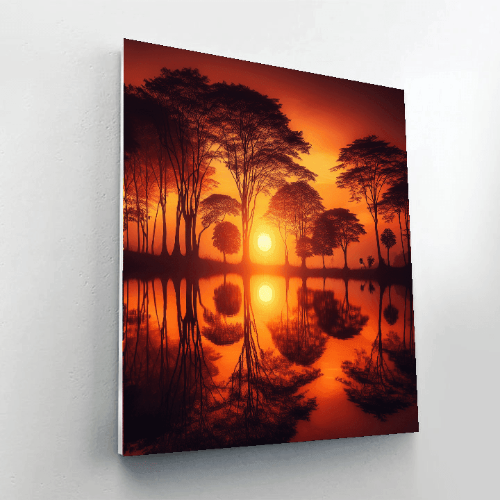 Evening Serenade Number Painting