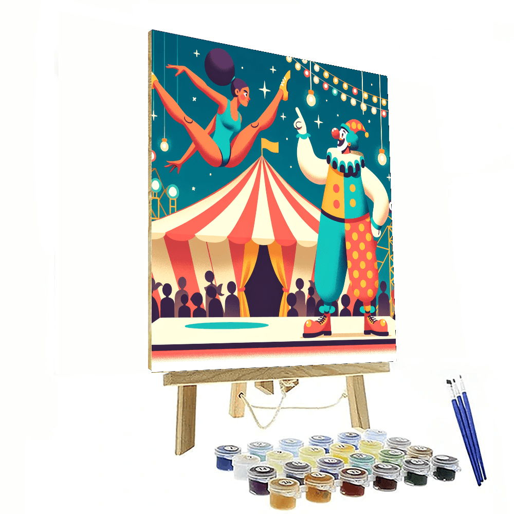 Circus Performers' Gala Paint By Numbers
