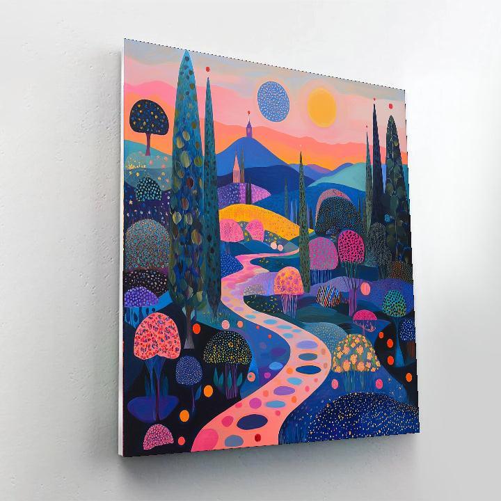 Max Ernst Inspired Eternal Quest  Painting By Numbers Kit