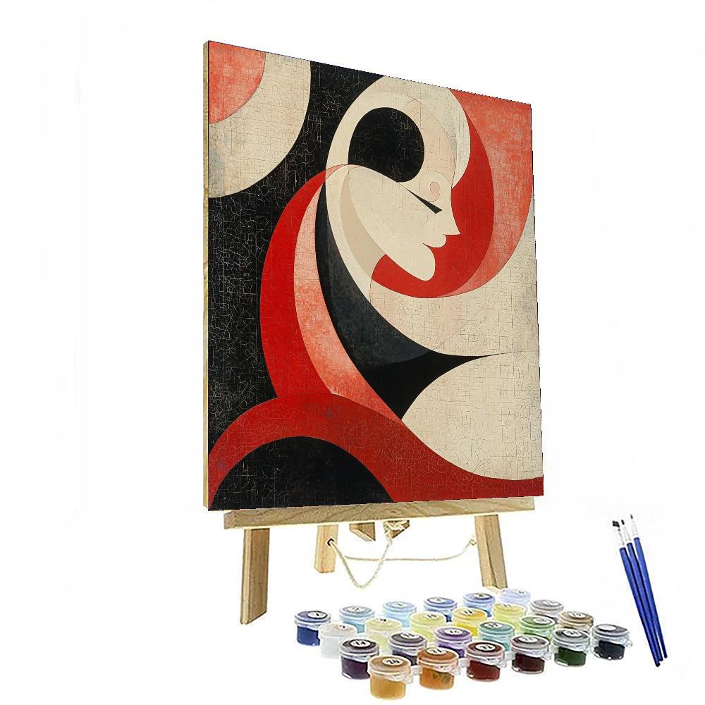 Kazimir Malevich Inspired Rhythm Of Form  Paint By Color