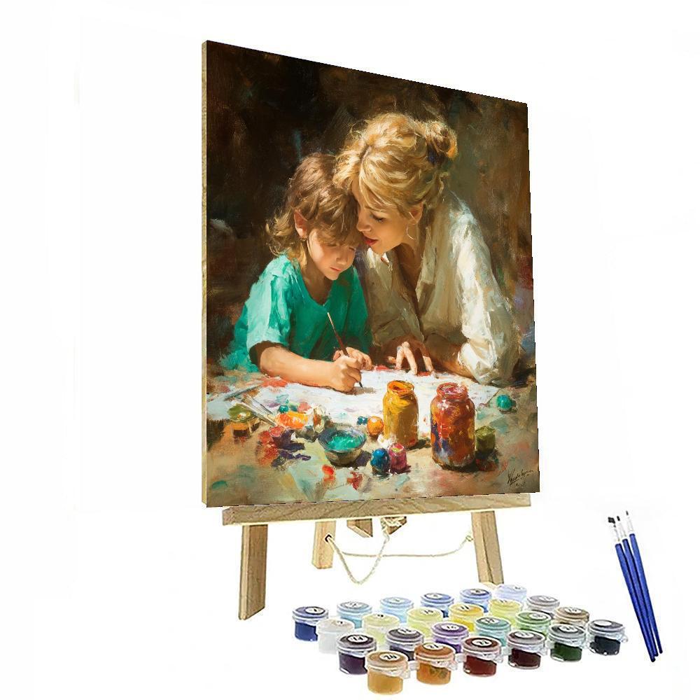 Gifts Of The Heart Number Painting