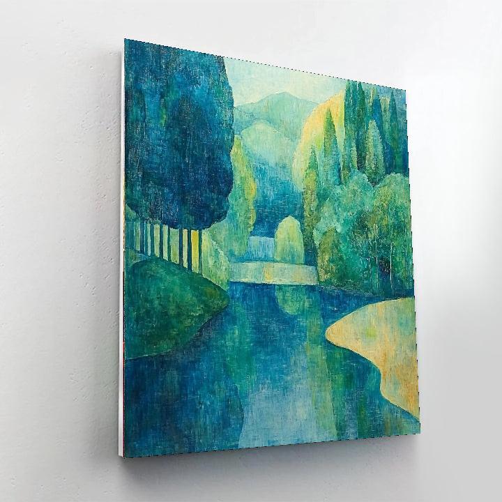 Paul Cézanne Inspired Charming Stillness  Paint By Numbers Art