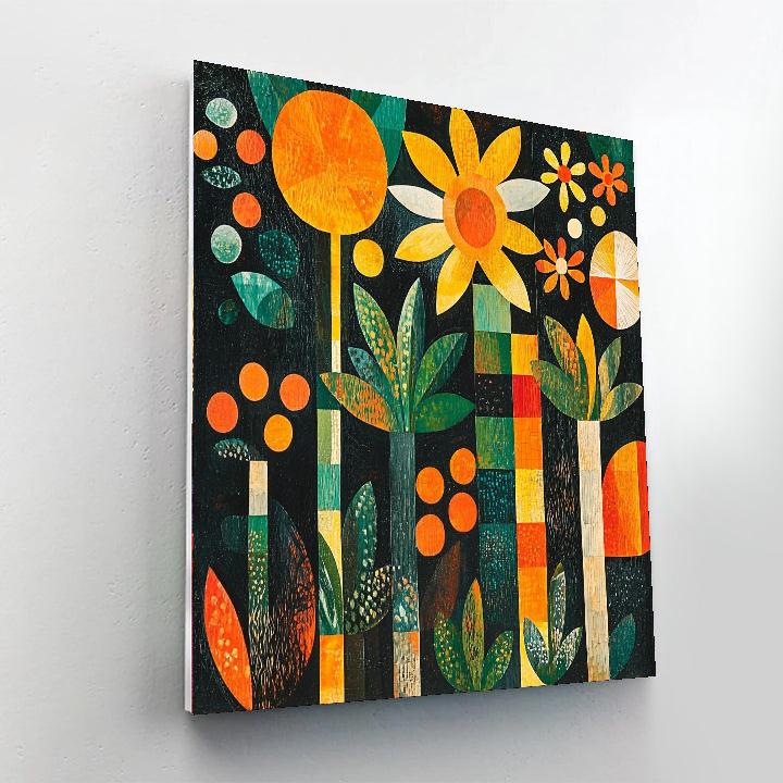 Paul Klee Inspired Colors Of Curiosity  Numbered Painting Kits