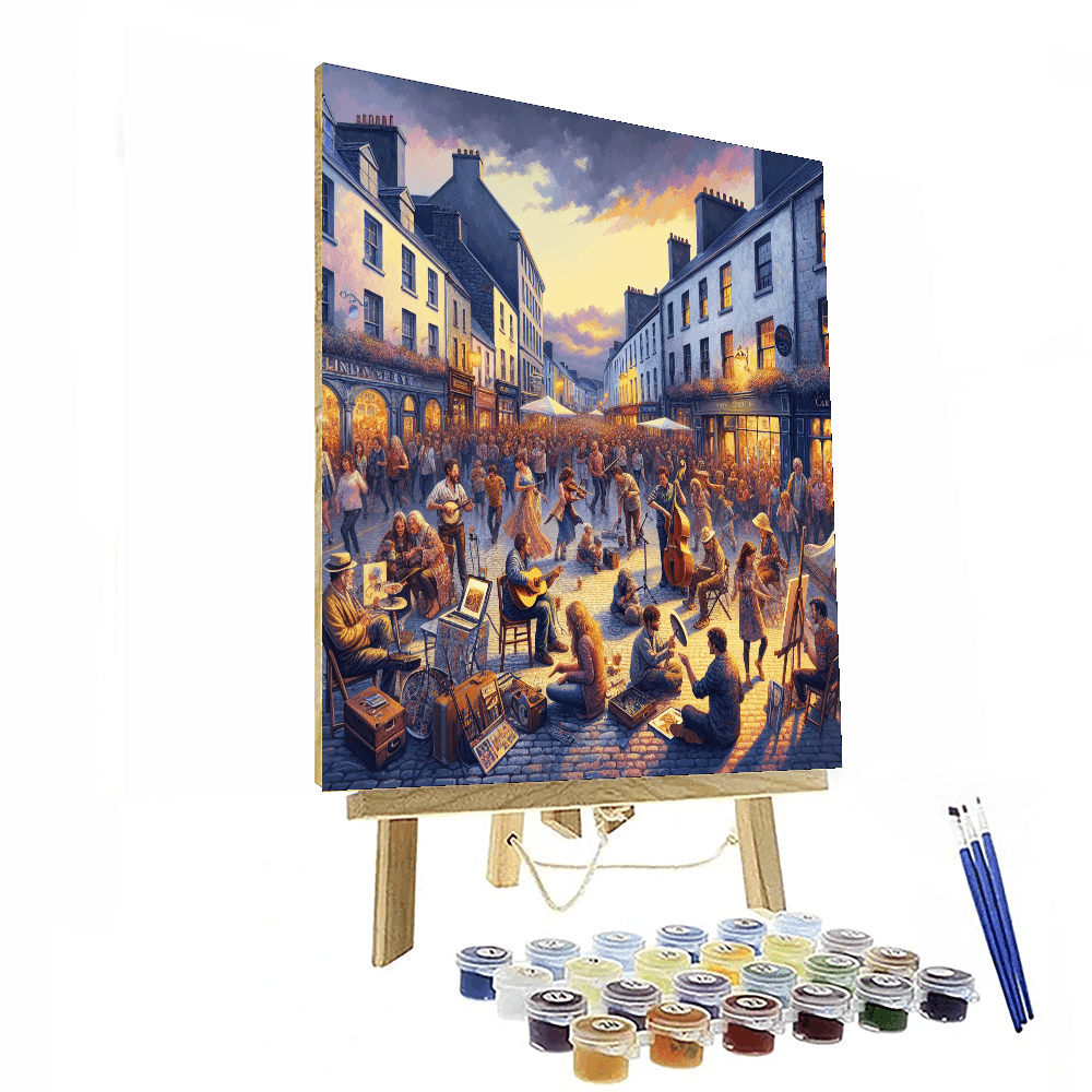 Galway International Arts Festival Number Painting