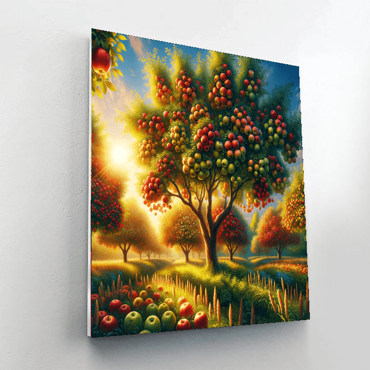 Harvest Time In The Orchard Paint By Numbers