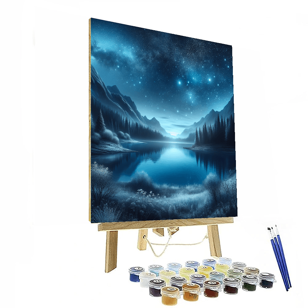 Starlit Reflections Paint By Numbers Art