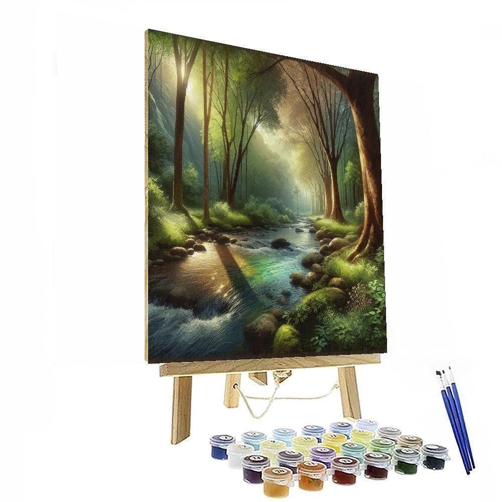 Tranquil Nature Escape Numbered Painting Kits
