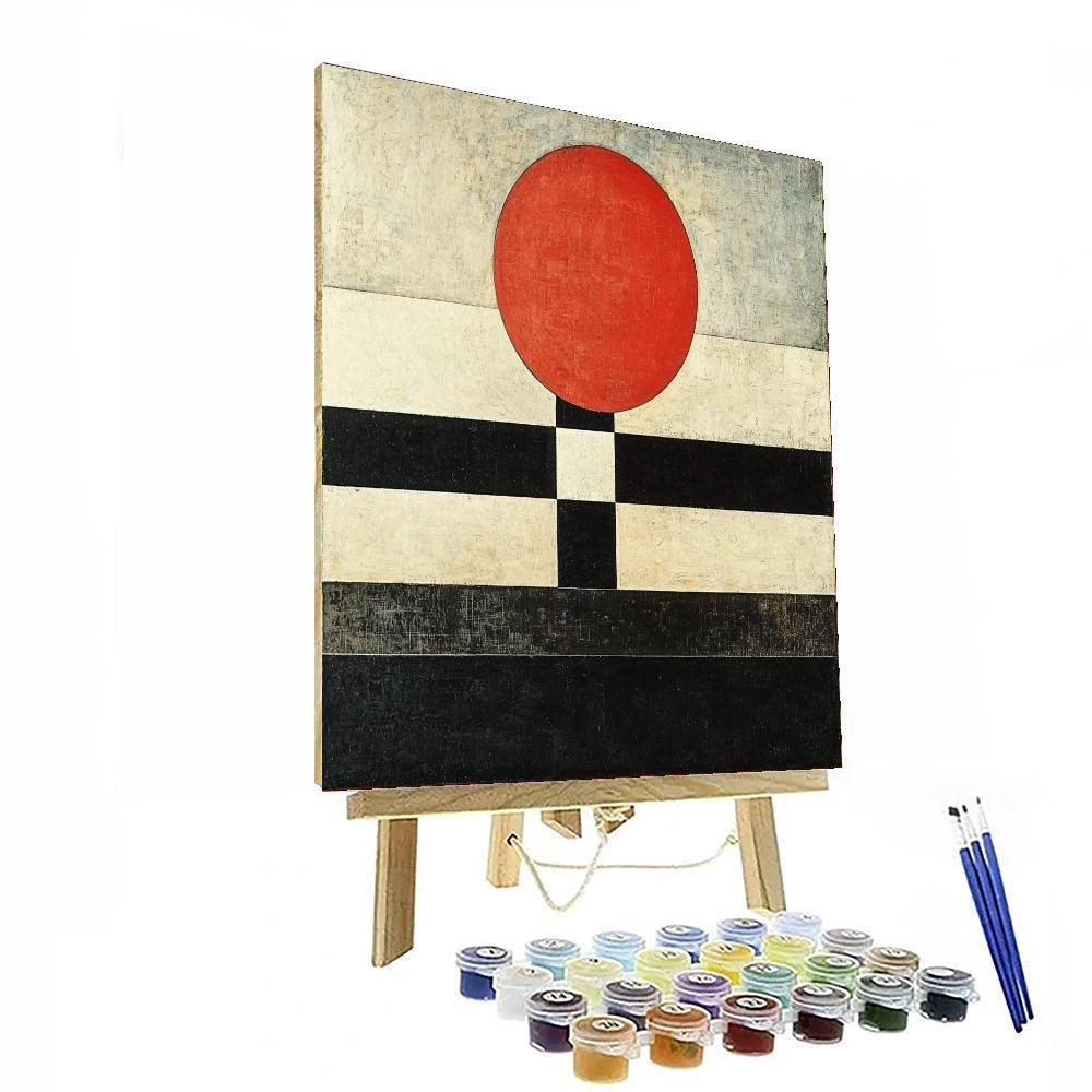 Kazimir Malevich Inspired Conceptual Balance  Paint By Color