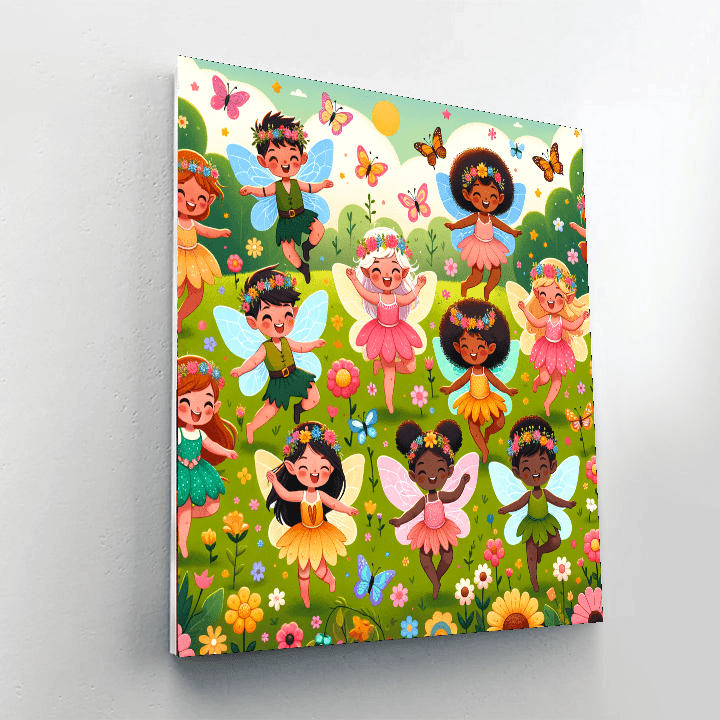Fabulous Fairy Festival Painting By Numbers Kit