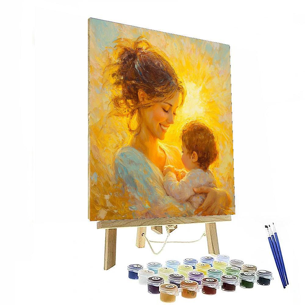 Radiant Mother’s Love Numbered Painting Kits