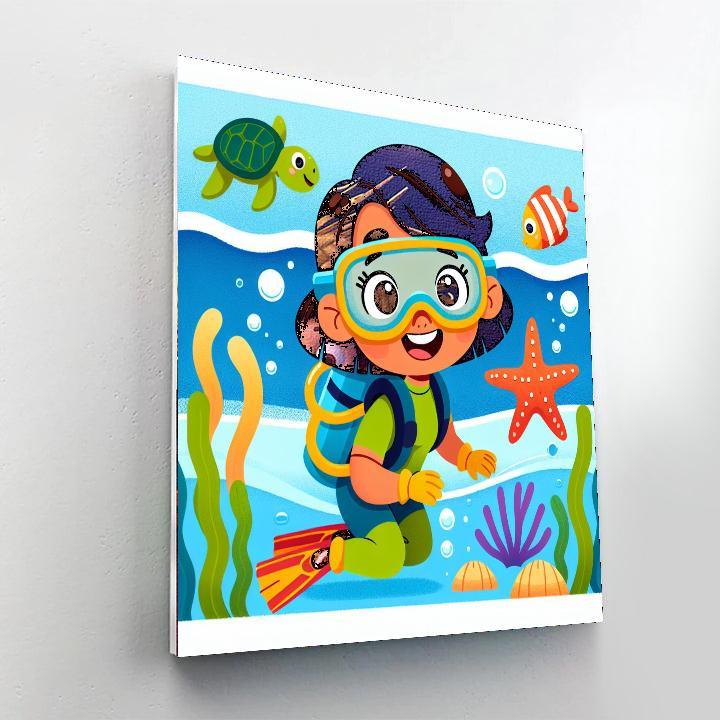 Ocean Explorers Club DIY Paint By Numbers