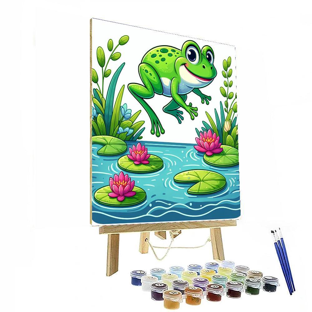 Jumpy Frog Paint By Number