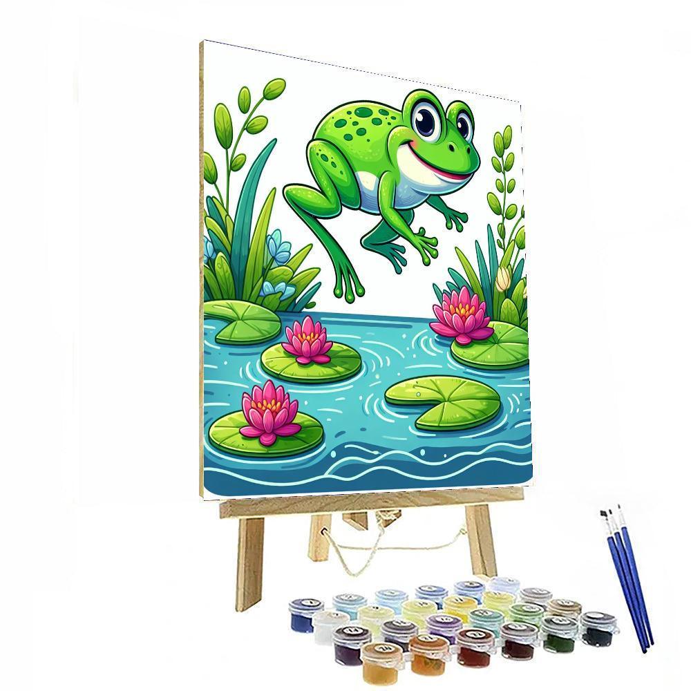 Jumpy Frog Paint By Number