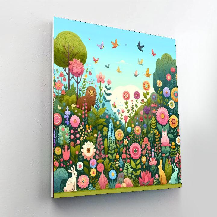 Enchanted Garden Expedition Paint By Color