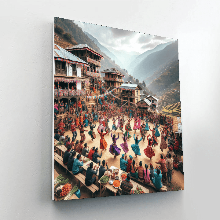 Wangfi - Nepal Paint By Color