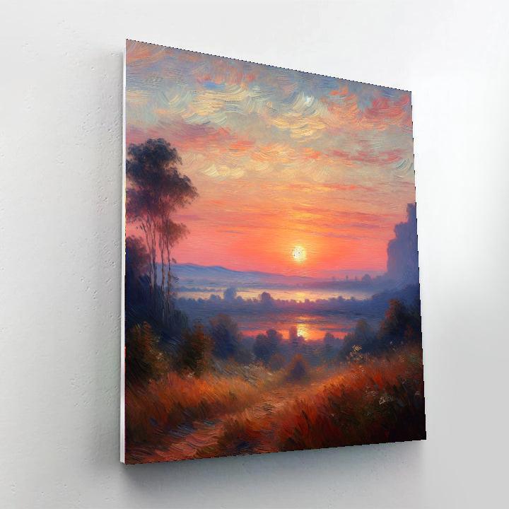 Horizon Dreams Number Painting