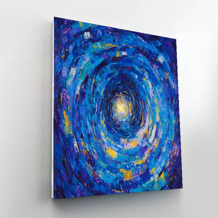 Paul Cézanne Inspired Ethereal Vortex  Painting By Numbers Kit