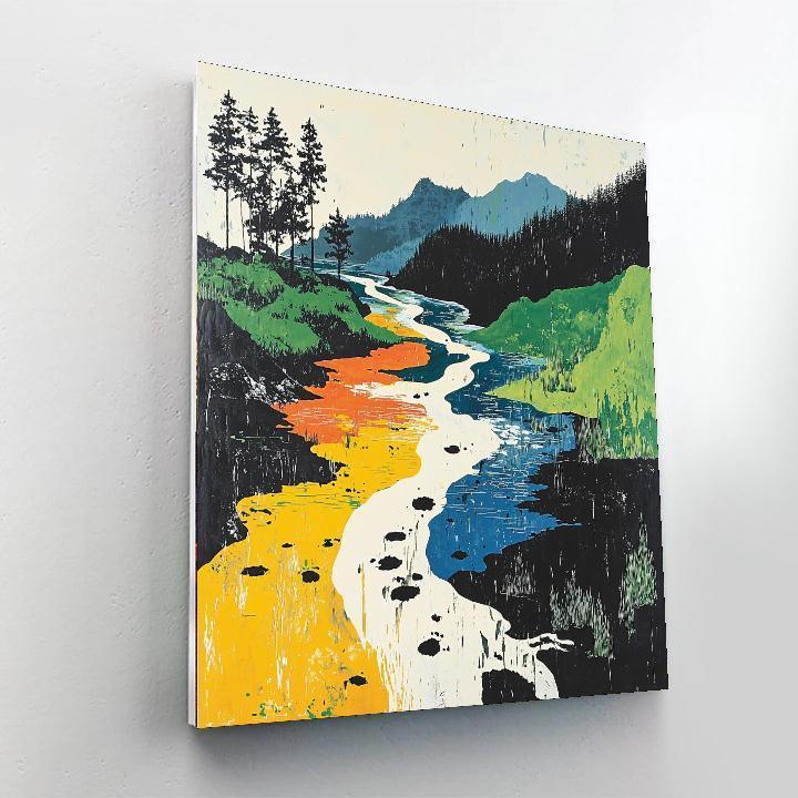 Banksy Inspired Ecosystem Fragility  Paint By Color