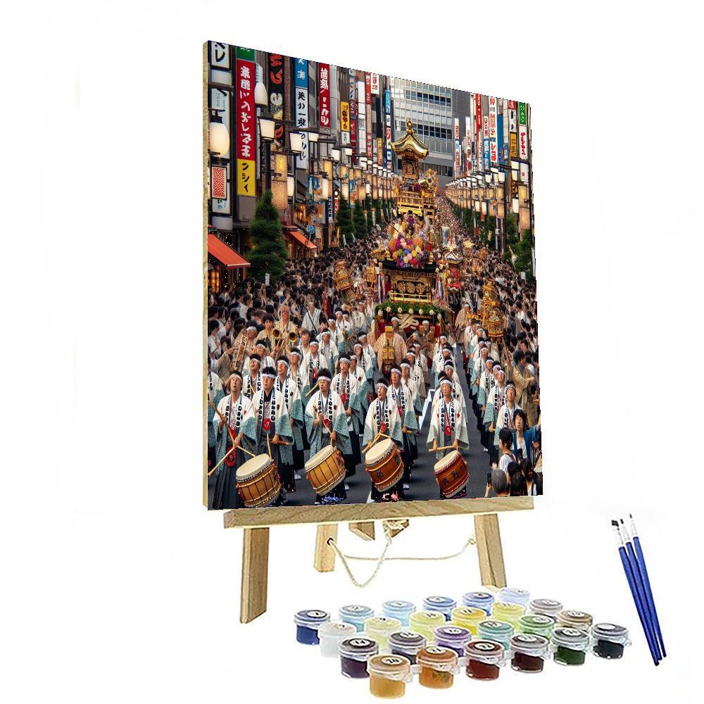 Kanda Matsuri - Japan Paint By Numbers Art