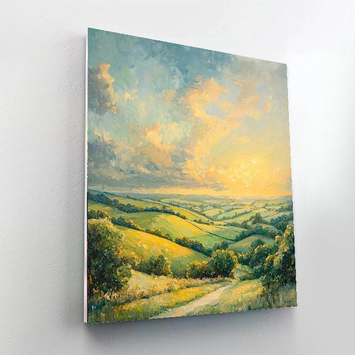 John Constable Inspired Sunshine And Shadows  Paint By Numbers Kits