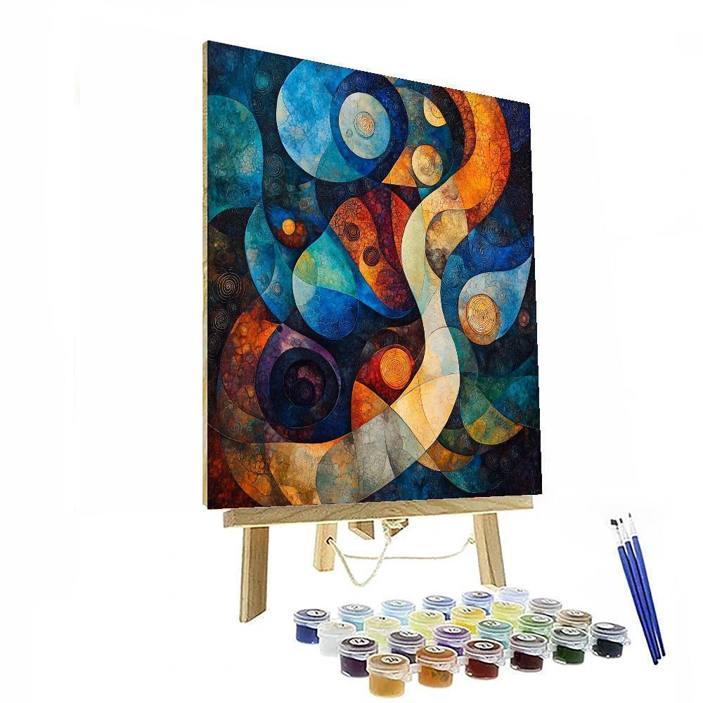 Max Ernst Inspired Subconscious Journeys  Painting Number Kit