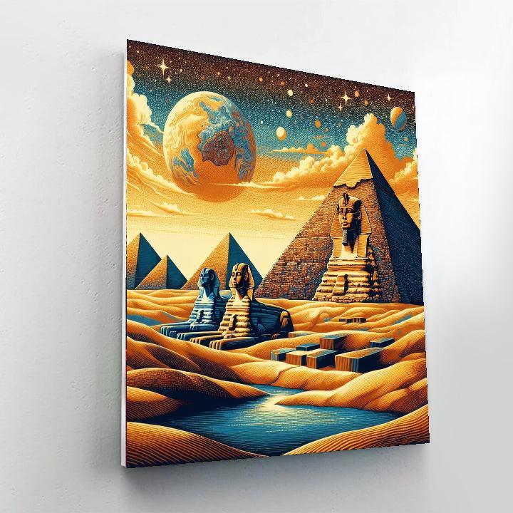 The Mystique Of Ancient Egypt Numbered Painting Kits
