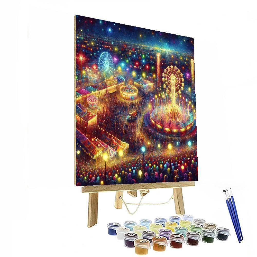 Carnival At Twilight Paint By Number