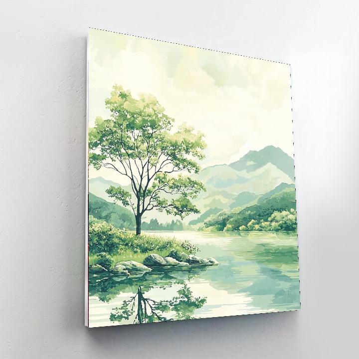 Zhao Mengfu Inspired The Grace Of Time  Paint By Number