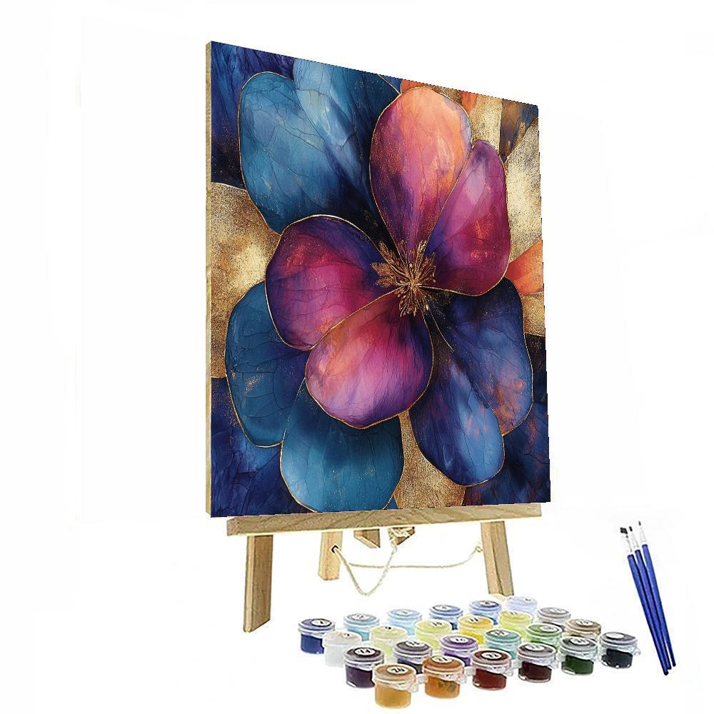 Gustav Klimt Inspired Aromatic Whispers  Paint By Numbers Art