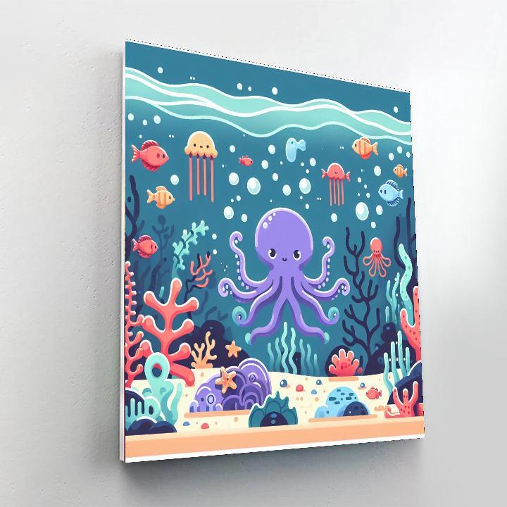 Underwater Mystery Expedition Paint By Numbers Art