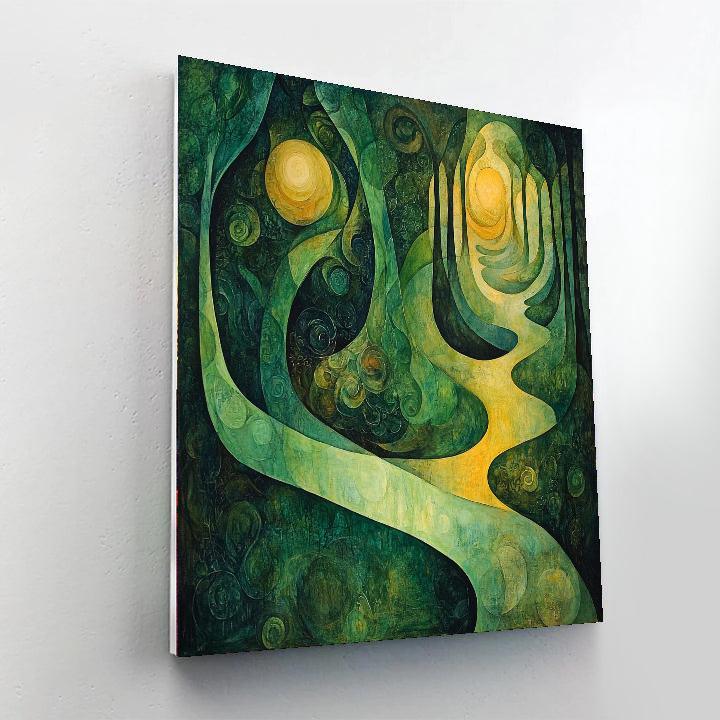 Max Ernst Inspired The Infinite Garden  Painting By Numbers Kit