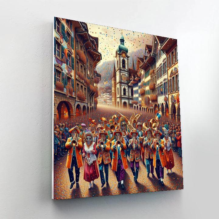 Fasnacht - Lucerne Paint By Numbers Art
