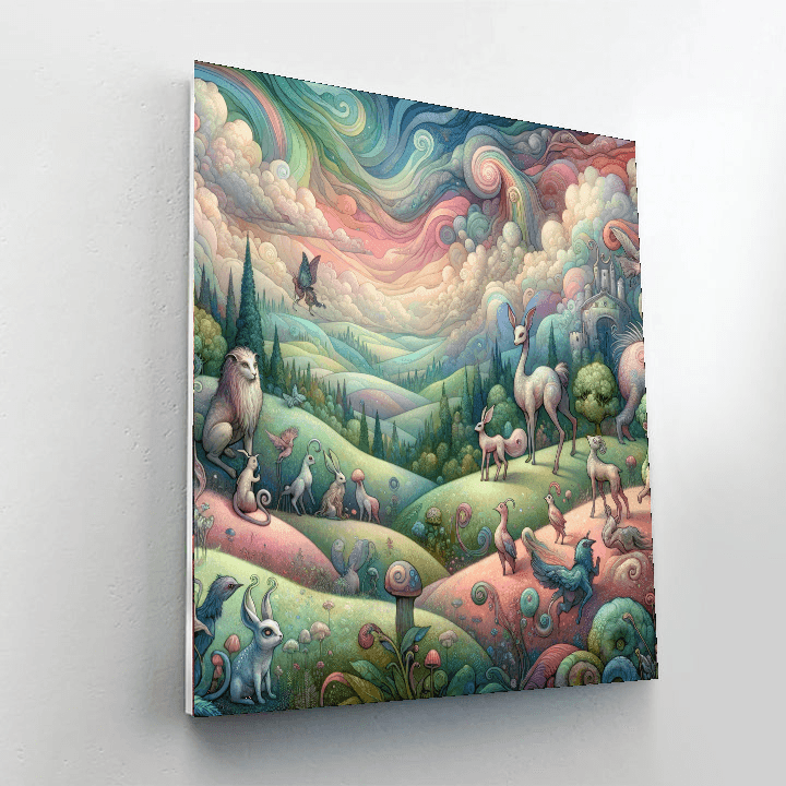 Fantasy Land Odyssey Painting Number Kit