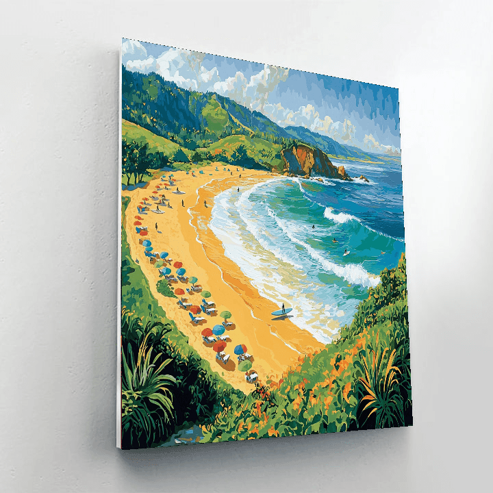 Manly Beach - Sydney Paint By Numbers Kits