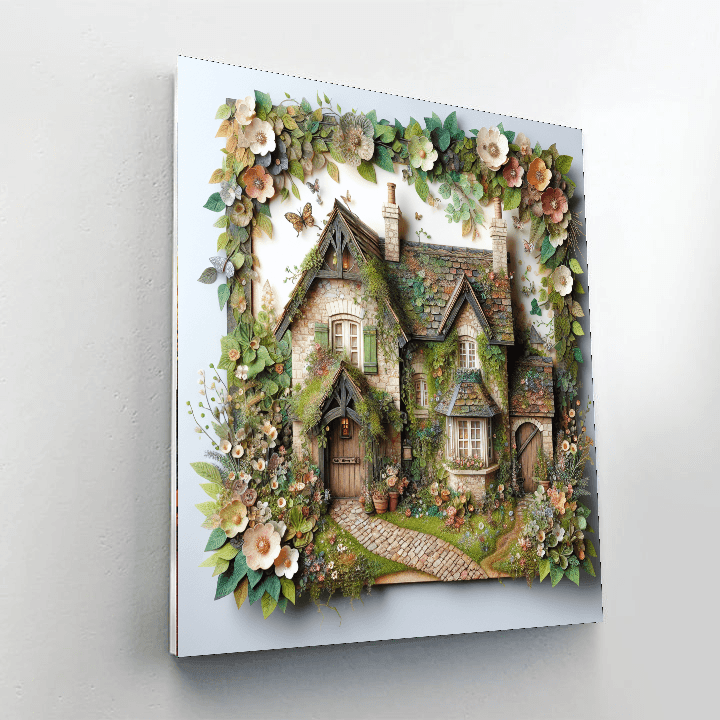 Fairytale Cottage Dreams Paint By Numbers Kits