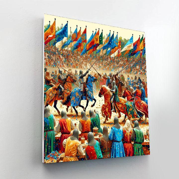 Renaissance Festival - Usa Numbered Painting Kits