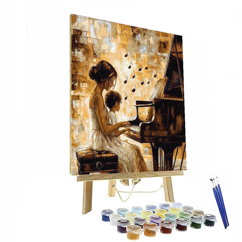 Piano Lessons Paint By Numbers