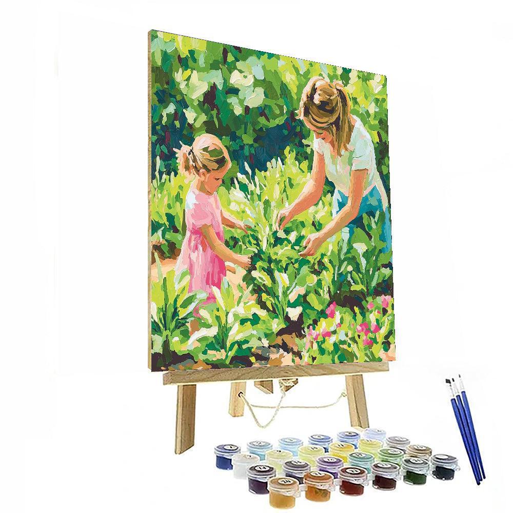 Harmonious Garden Painting By Numbers Kit