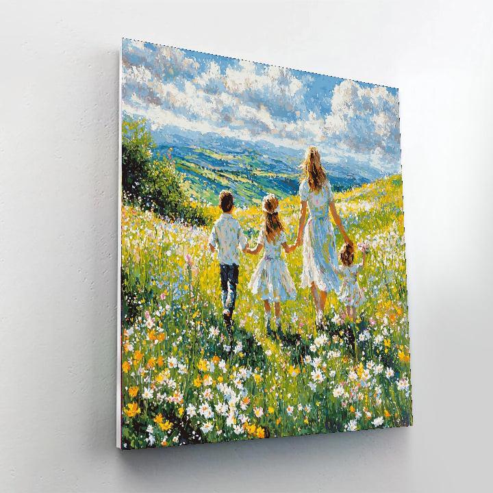 Mom's Sweet Garden Numbered Painting Kits