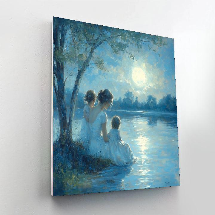 Moonlit Whispers Paint By Numbers Kits