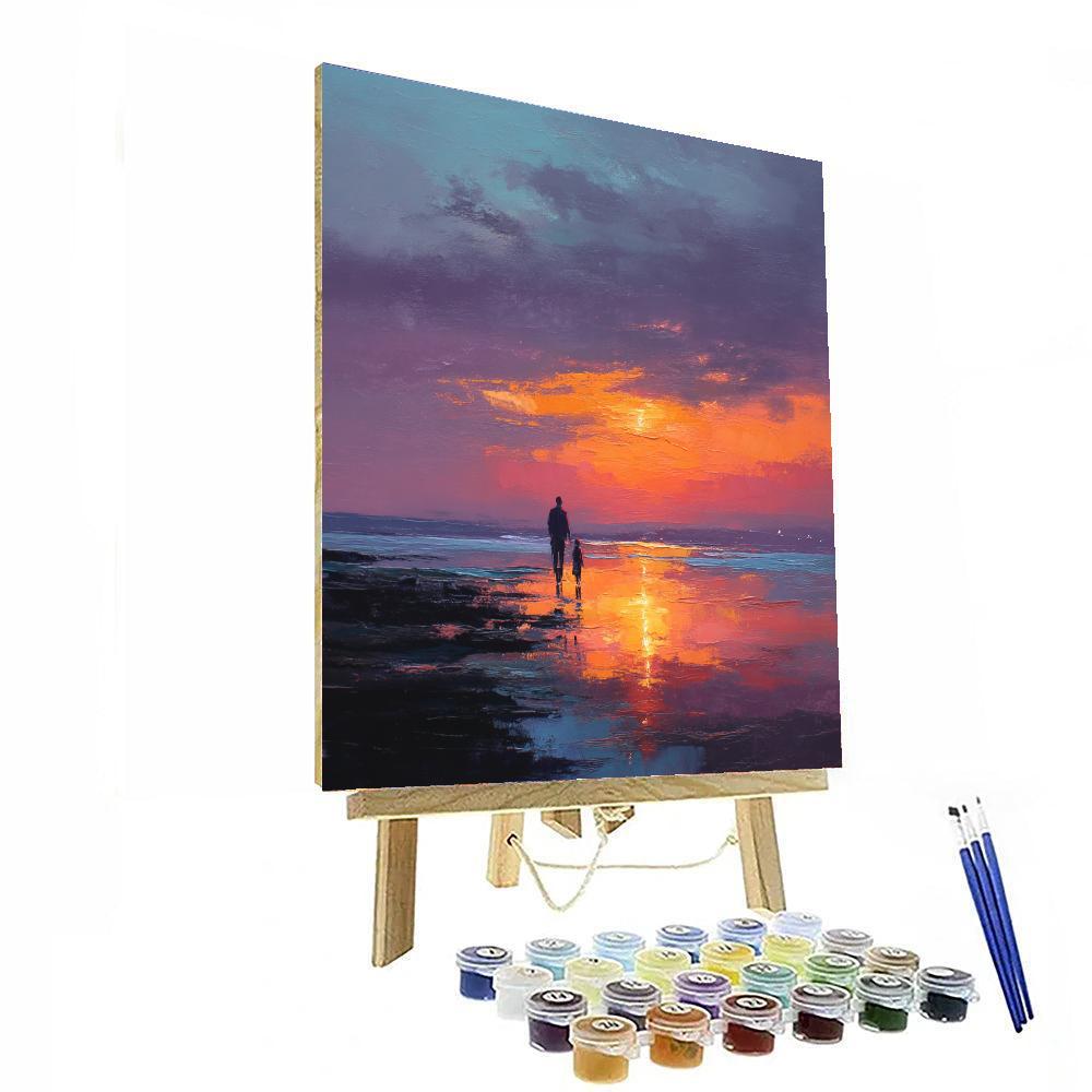 A Thousand Sweet Sunsets Painting Number Kit
