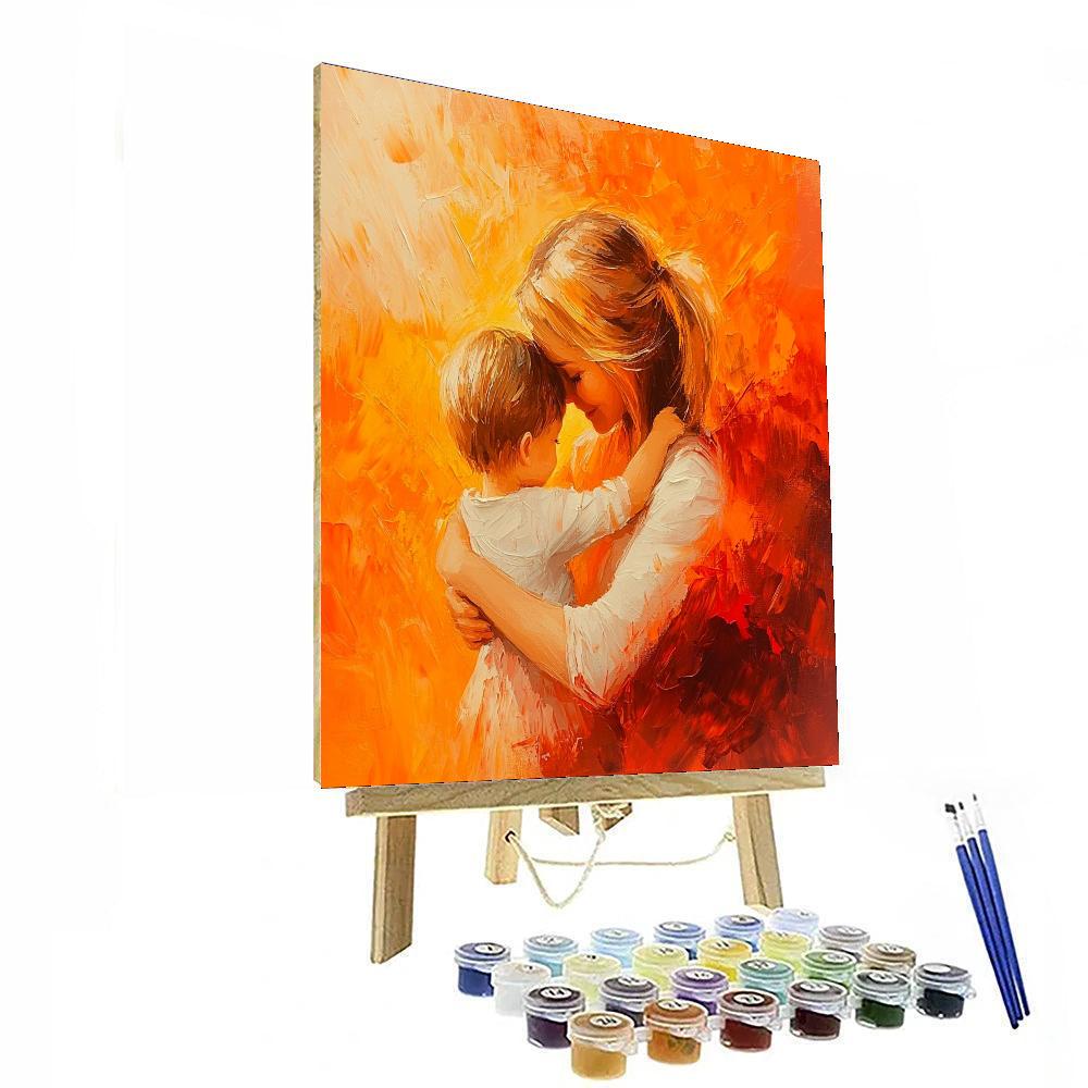 Cuddle Time By The Fire Paint By Color