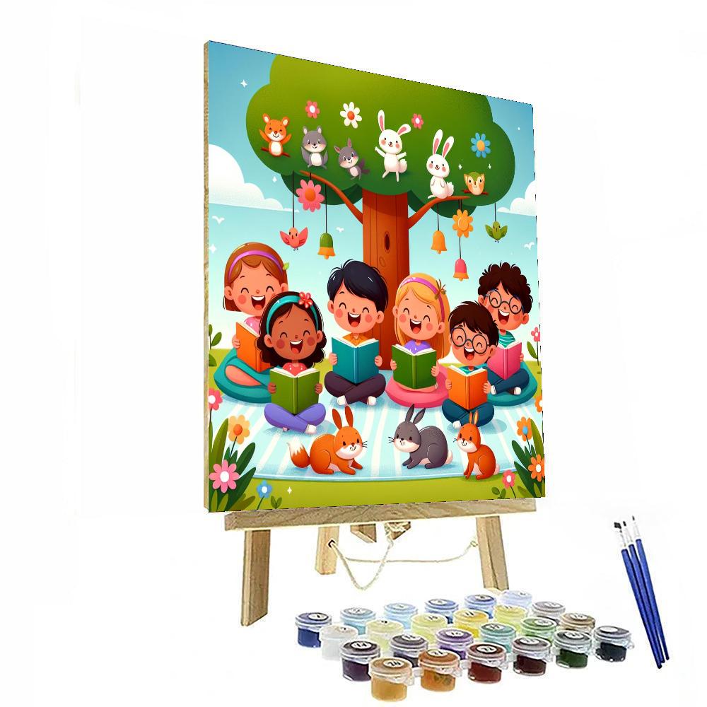 Charming Storytime Paint By Numbers Art