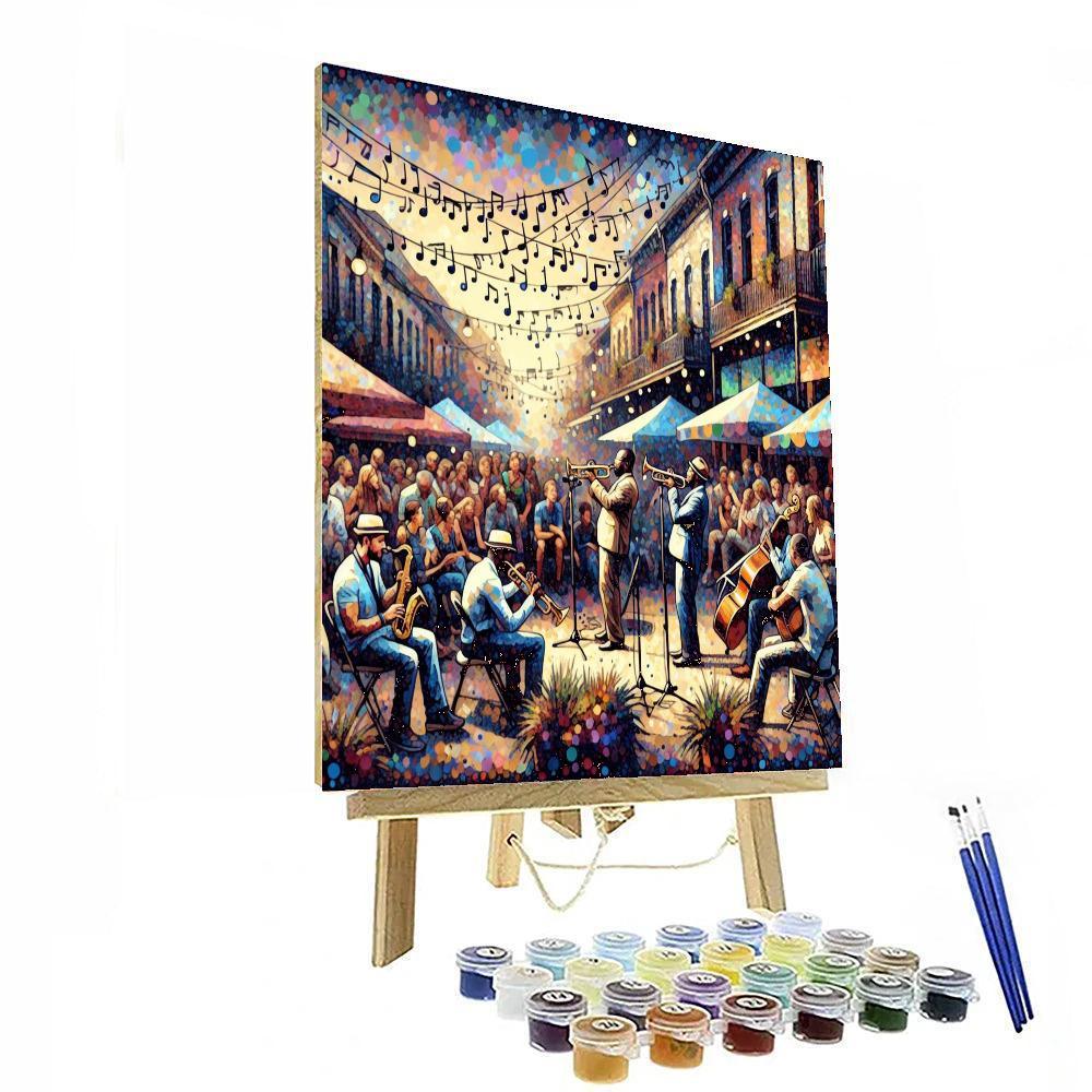 Festival Internacional De Jazz - Venezuela Paint By Color