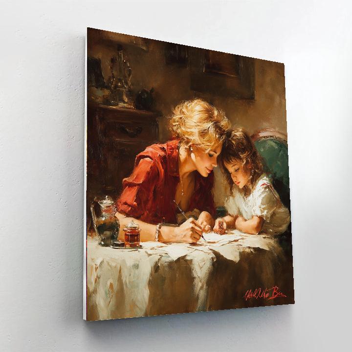 Heartfelt Letters Paint By Numbers Kits