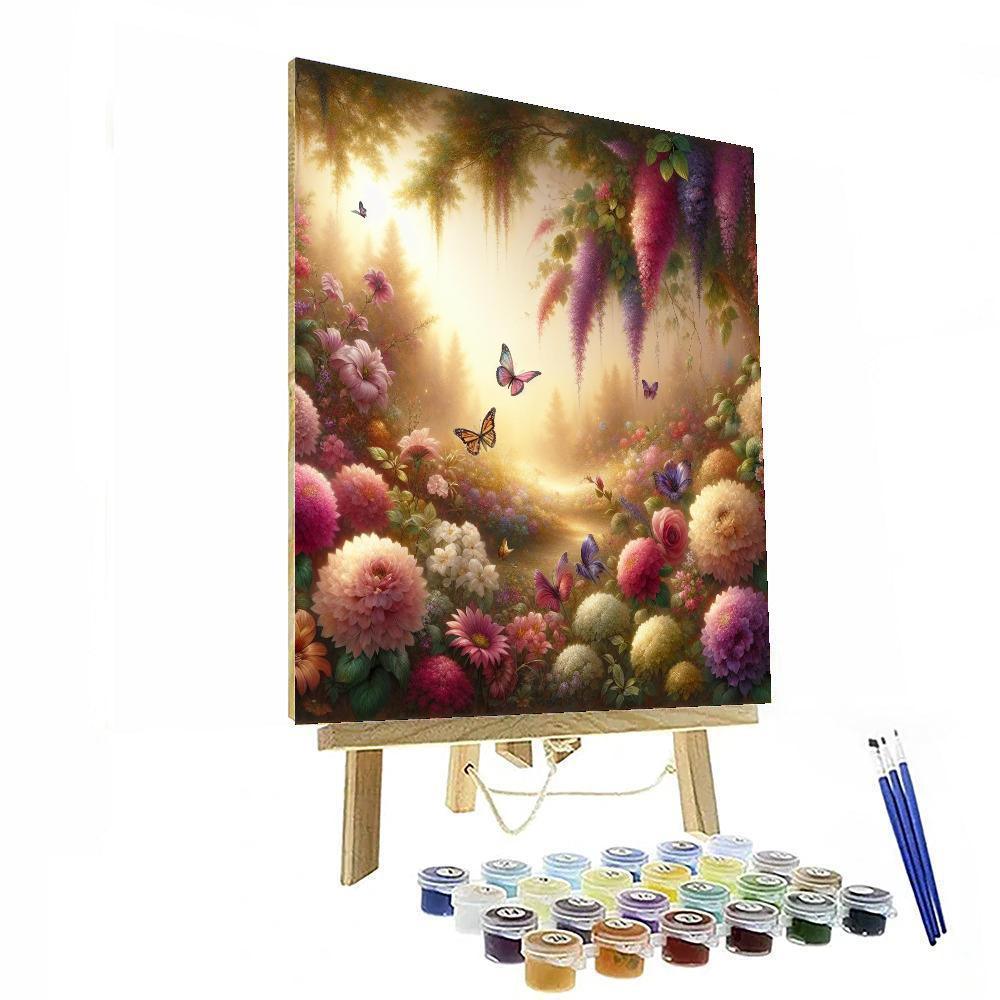 Ethereal Garden Escape Numbered Painting Kits