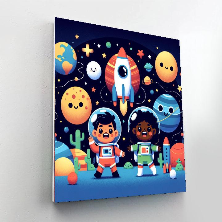 Space Explorer Kits DIY Paint By Numbers