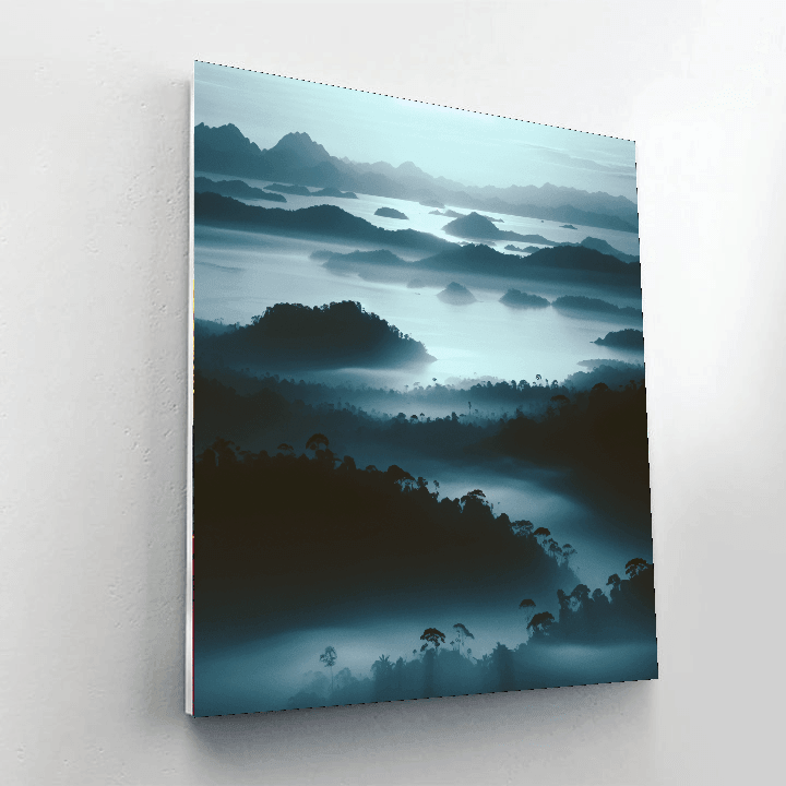 Mystic Island Painting By Numbers Kit